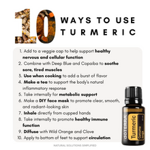 Cargar imagen en el visor de la galería, Aceite Esencial de Cúrcuma dōTERRA - 15ml