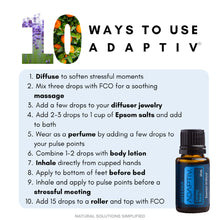 Cargar imagen en el visor de la galería, dōTERRA Adaptiv™ Oil - 15ml