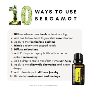 Aceite Esencial de Bergamota dōTERRA - 15ml