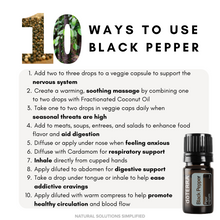 Laden Sie das Bild in den Galerie-Viewer, dōTERRA Ätherisches Öl aus schwarzem Pfeffer - 5ml