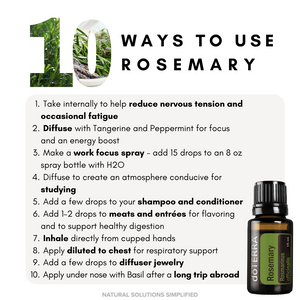 Aceite Esencial de Romero dōTERRA - 15ml